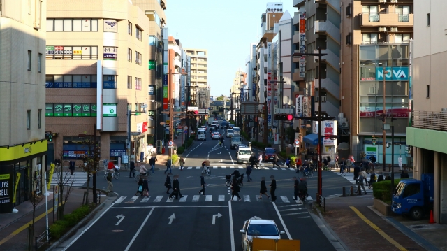 船橋駅南口駅前交差点